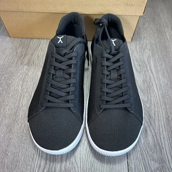 FLUX UNISEX ADAPT TRAINER SNEAKERS BLACK KNIT SIZE Barefoot - Picture 4 of 9